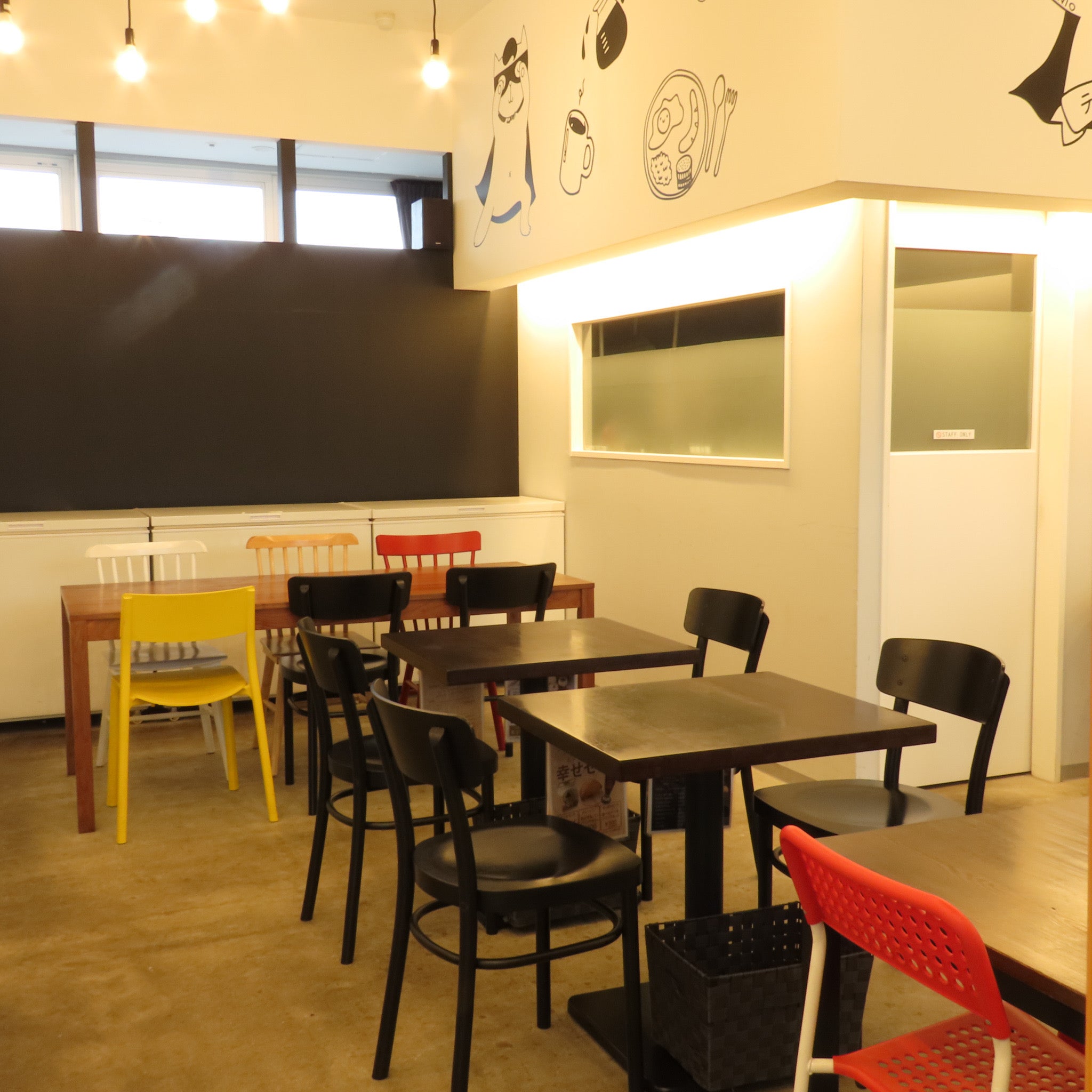 カフェ店内